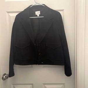 Brand new Nine West blazer meets moto type coat